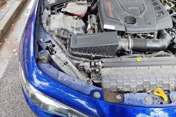 Used Alfa Romeo Giulia 2021 2.0T 280HP Luxury Edition Engine Bay Right