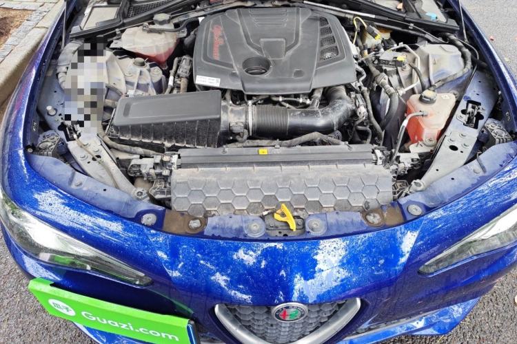 Used Alfa Romeo Giulia 2021 2.0T 280HP Luxury Edition Engine Bay