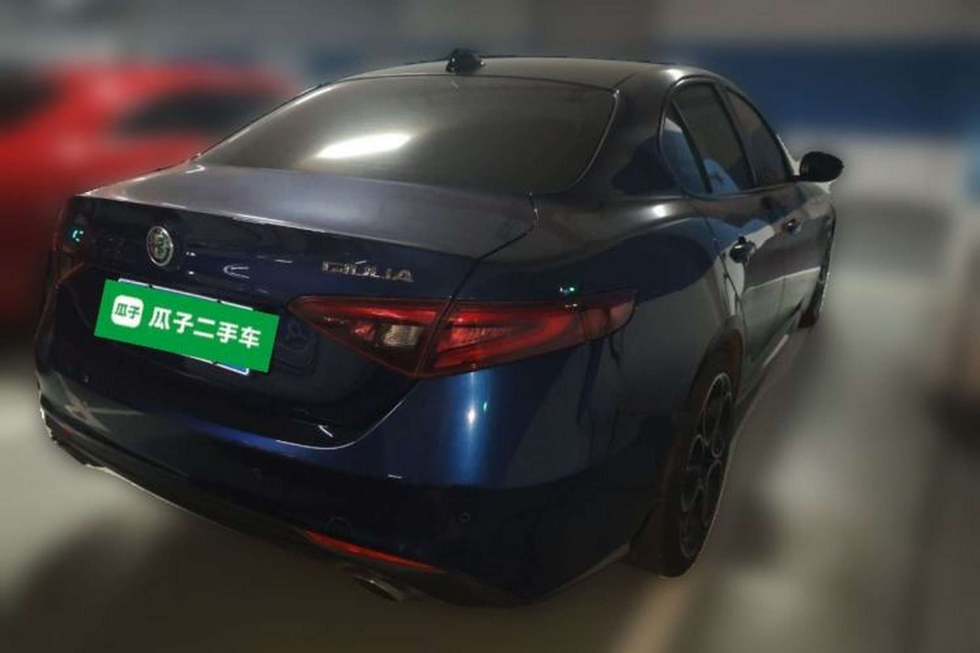 Used Alfa Romeo Giulia 2021 2.0T 280HP Luxury Edition Rear Right 45 Deg