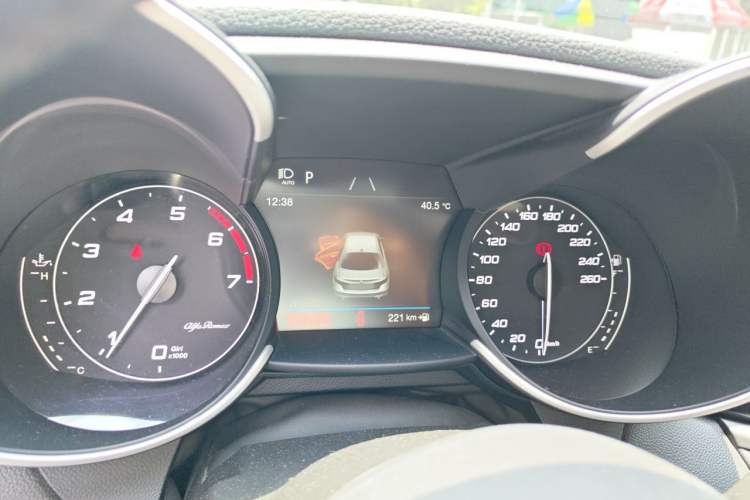 Used Alfa Romeo Giulia 2021 2.0T 280HP Luxury Sport Edition Instrument Cluster