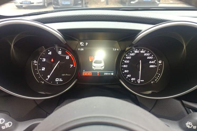 Used Alfa Romeo Giulia 2021 2.0T 280HP Luxury Edition Instrument Cluster