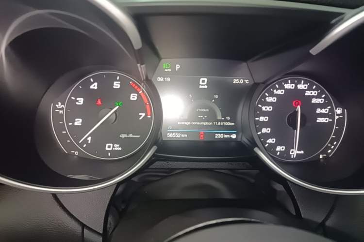 Used Alfa Romeo Giulia 2021 2.0T 280HP Luxury Edition Instrument Cluster