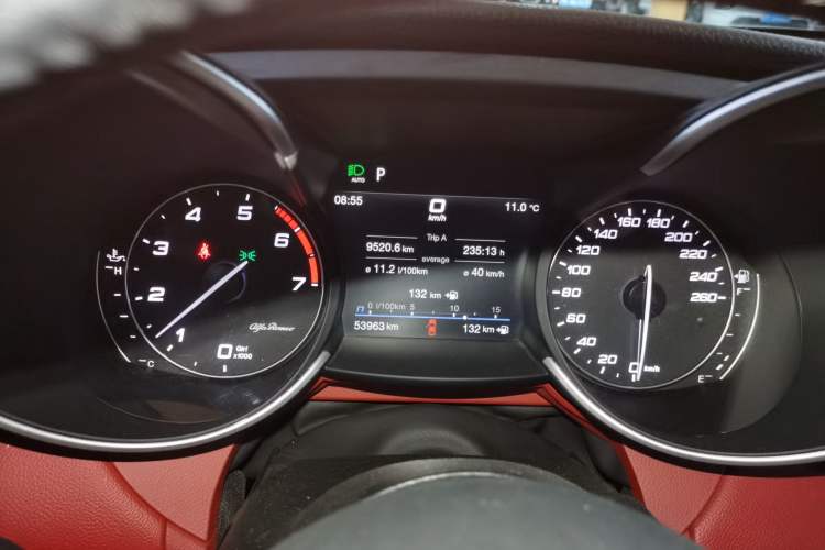 Used Alfa Romeo Giulia 2021 2.0T 280HP Luxury Edition Instrument Cluster
