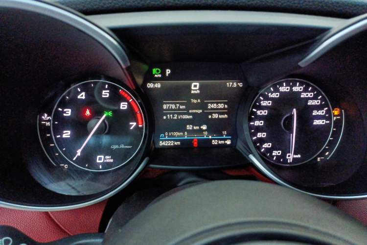 Used Alfa Romeo Giulia 2021 2.0T 280HP Luxury Edition Instrument Cluster