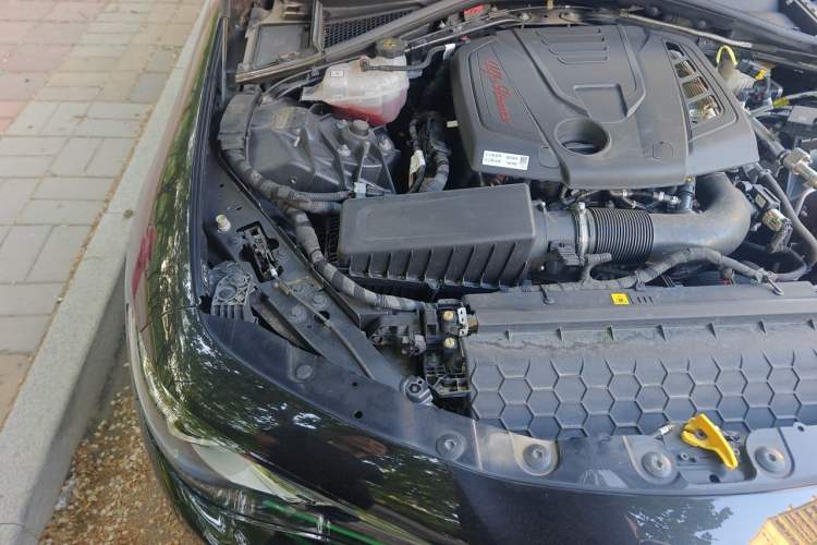 Used Alfa Romeo Giulia 2022 2.0T 280HP Veloce Track Edition Engine Bay Right