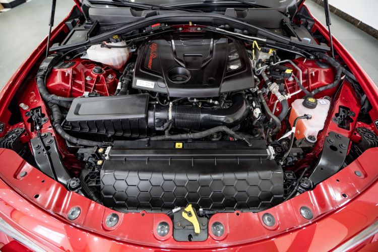Used Alfa Romeo Giulia 2022 2.0T 280HP Ti Driving Edition Engine Bay