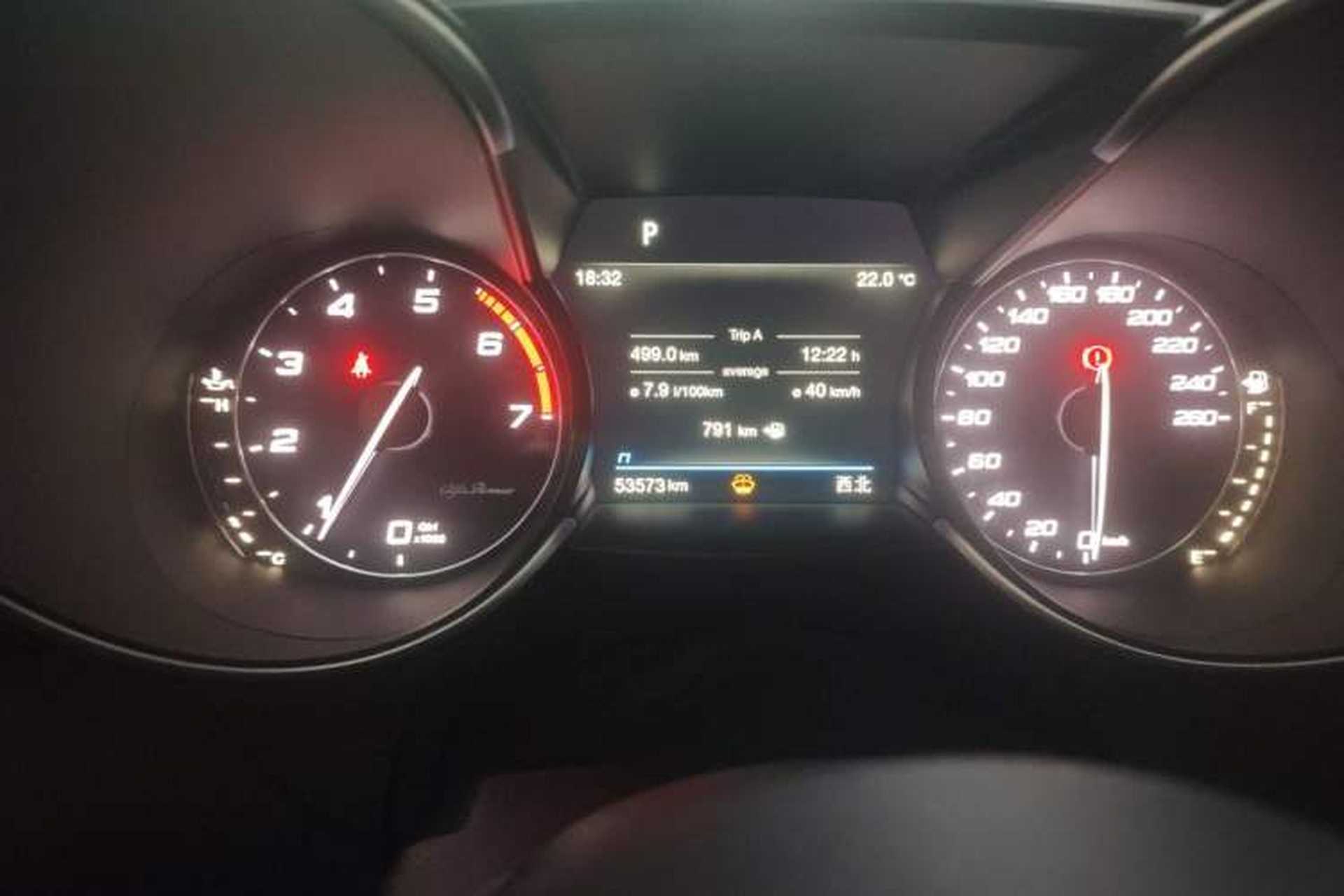 Used Alfa Romeo Giulia 2022 2.0T 280HP Ti Driving Edition Instrument Cluster