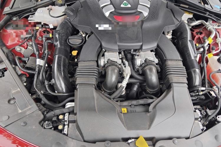 Used Alfa Romeo Giulia 2023 2.9T V6 520HP Four-Leaf Clover Edition Engine Bay