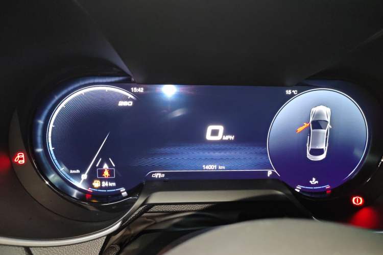 Used Alfa Romeo Giulia 2023 2.0T 280HP Longitudinal Engine Version Instrument Cluster