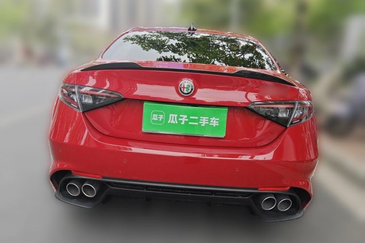 Used Alfa Romeo Giulia 2023 2.9T V6 520HP Four-Leaf Clover Edition Rear