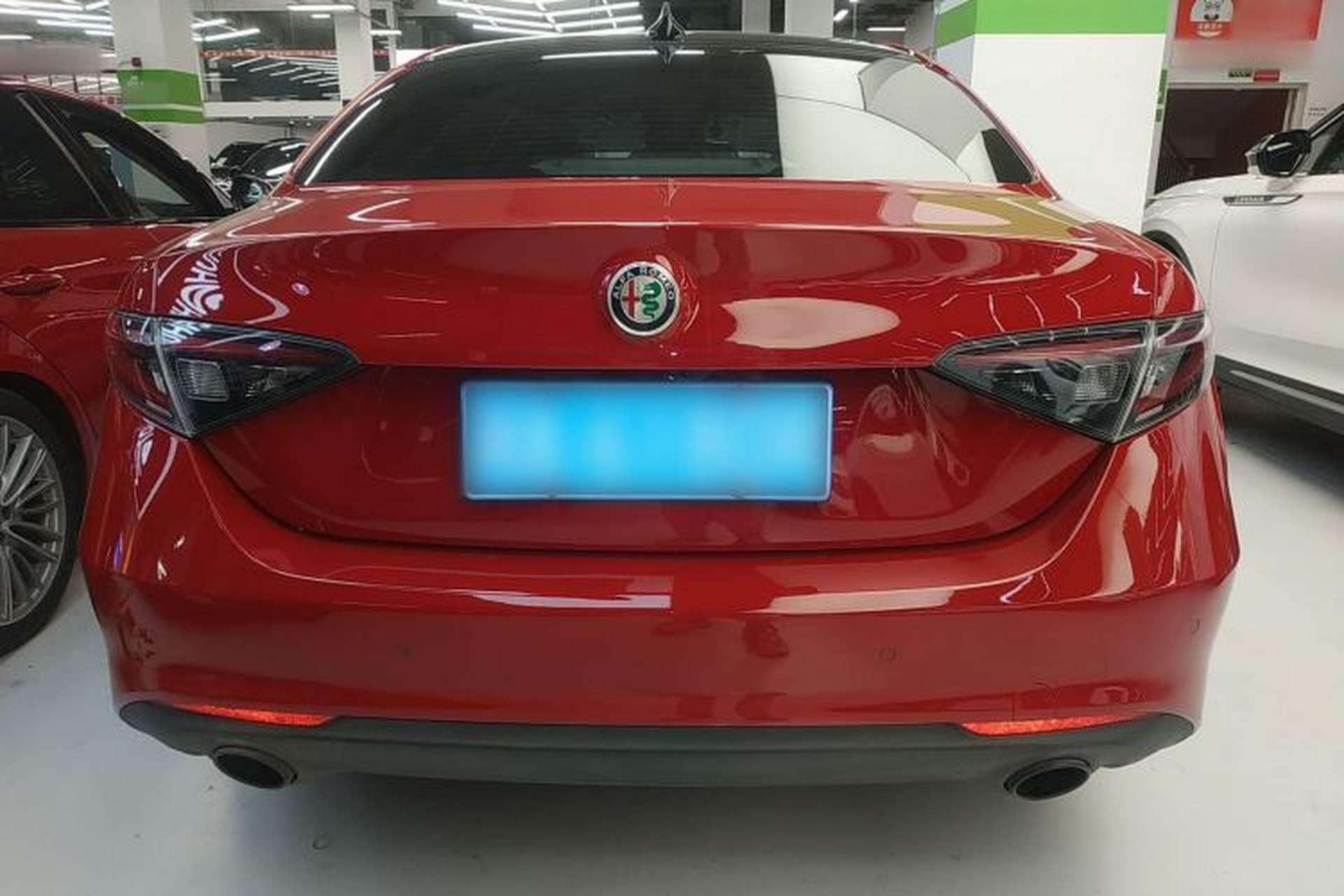 Used Alfa Romeo Giulia 2023 2.0T 280HP Longitudinal Engine Version Rear
