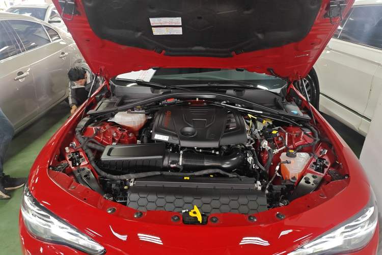Used Alfa Romeo Giulia 2024 2.0T 280HP Tributo Italiano Legend Tribute Edition Engine Bay