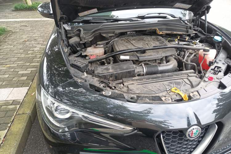 Used Alfa Romeo Stelvio 2017 2.0T 200HP Luxury Edition Engine Bay Right