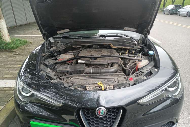 Used Alfa Romeo Stelvio 2017 2.0T 200HP Luxury Edition Engine Bay
