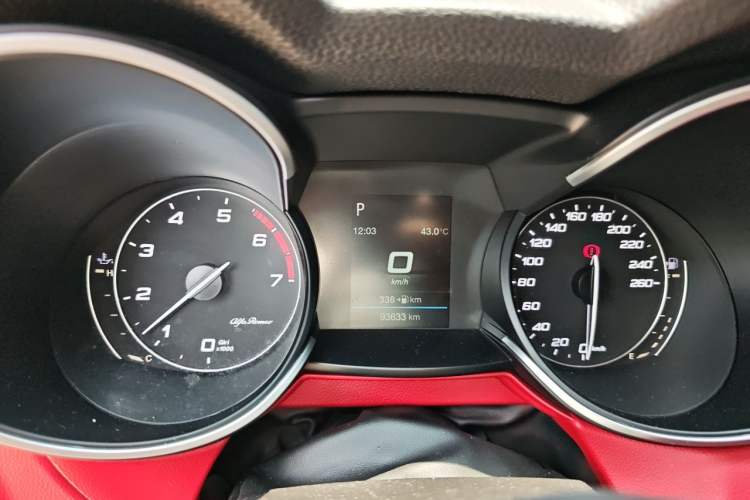 Used Alfa Romeo Stelvio 2017 2.0T 200HP Elite Edition Instrument Cluster