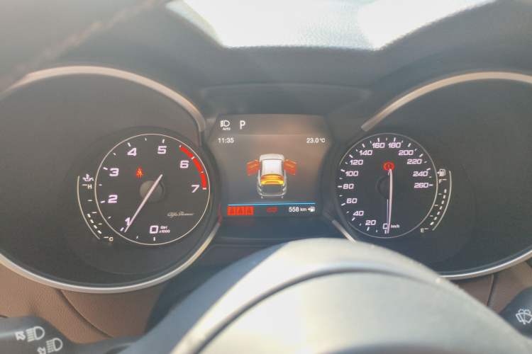 Used Alfa Romeo Stelvio 2017 2.0T 200HP Luxury Edition Instrument Cluster
