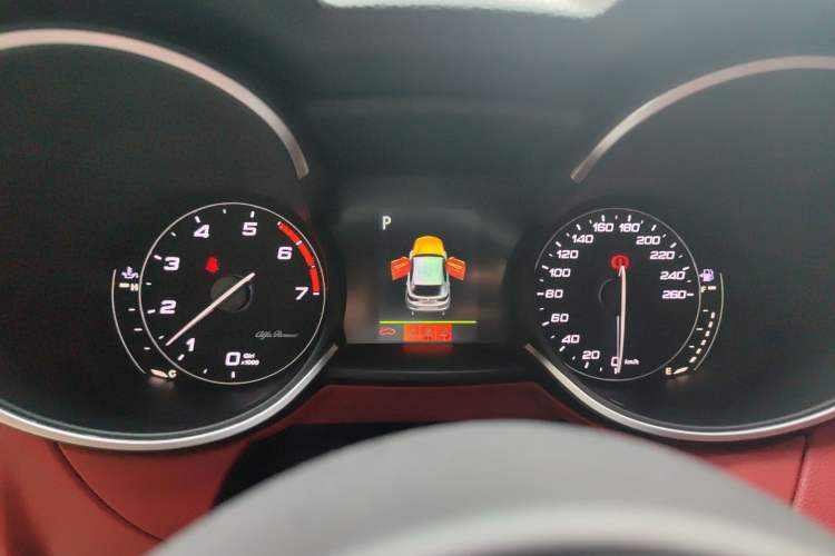 Used Alfa Romeo Stelvio 2017 2.0T 200HP Elite Edition Instrument Cluster