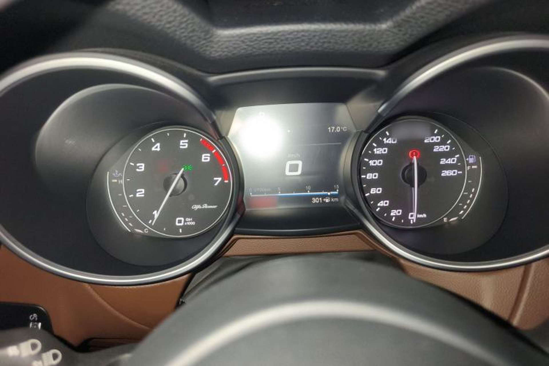 Used Alfa Romeo Stelvio 2017 2.0T 200HP Luxury Edition Instrument Cluster