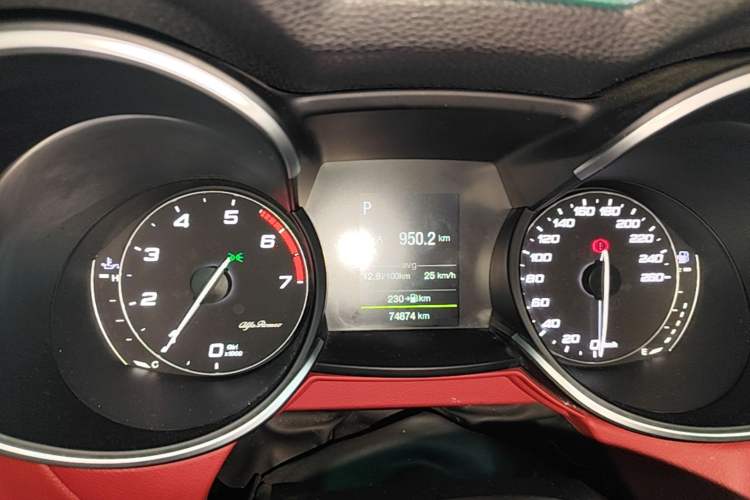 Used Alfa Romeo Stelvio 2017 2.0T 200HP Elite Edition Instrument Cluster
