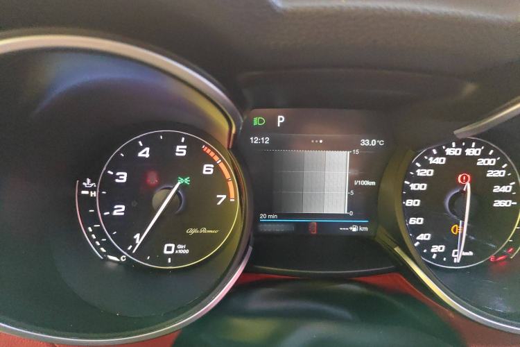 Used Alfa Romeo Stelvio 2017 2.0T 200HP Luxury Edition Instrument Cluster
