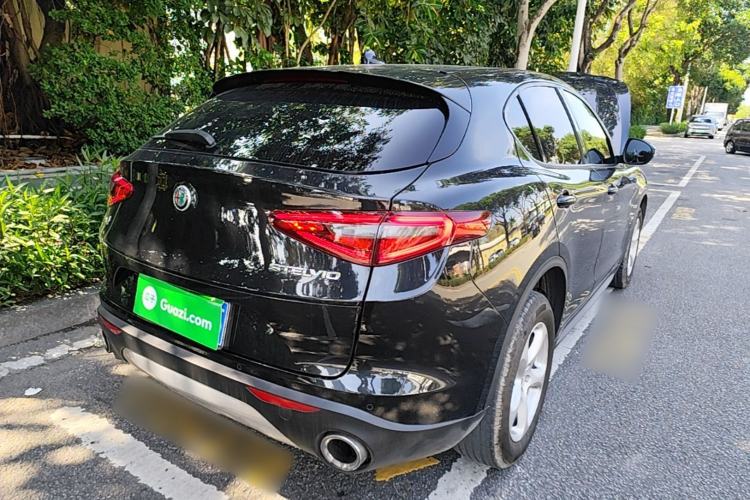 Used Alfa Romeo Stelvio 2017 2.0T 200HP Elite Edition Rear Right 45 Deg