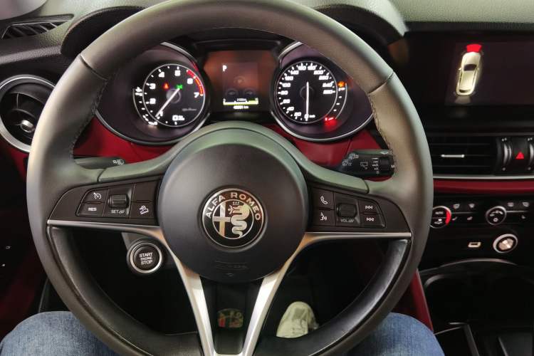 Used Alfa Romeo Stelvio 2017 2.0T 200HP Elite Edition Steering Wheel