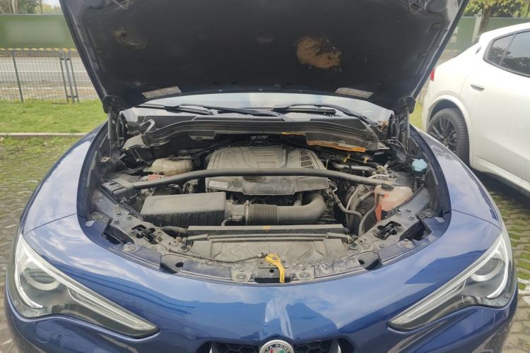 Used Alfa Romeo Stelvio 2017 2.0T 200HP Elite Edition Engine Bay