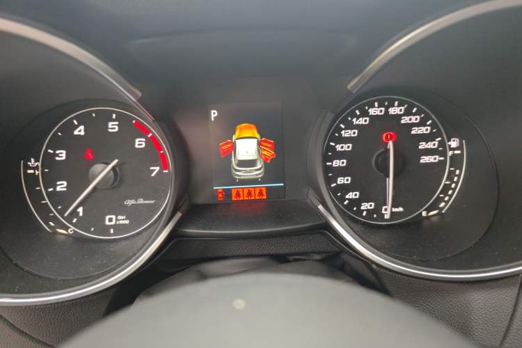 Used Alfa Romeo Stelvio 2017 2.0T 200HP Elite Edition Instrument Cluster