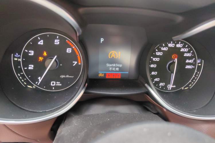 Used Alfa Romeo Stelvio 2017 2.0T 200HP Elite Edition Instrument Cluster
