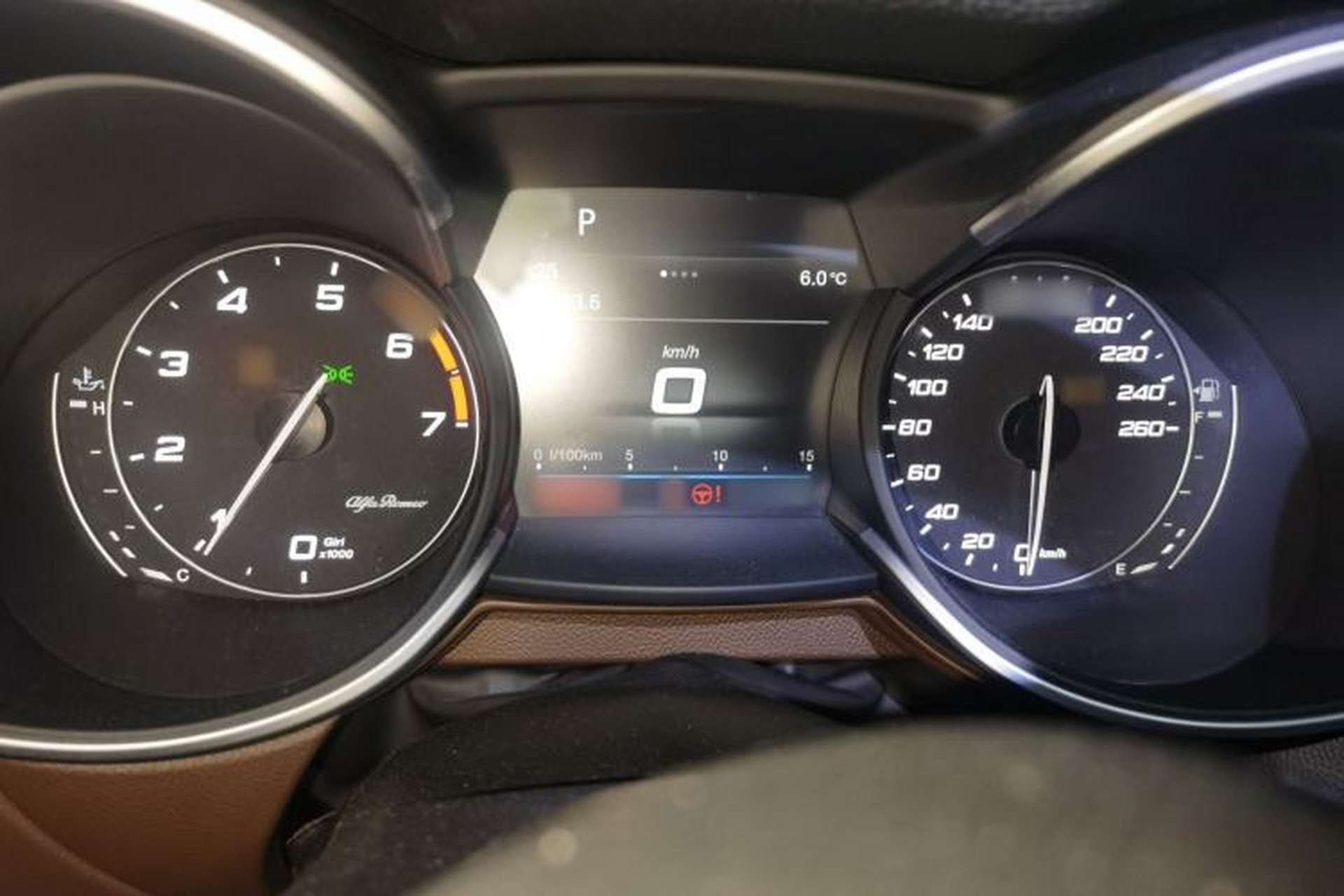 Used Alfa Romeo Stelvio 2017 2.0T 200HP Luxury Edition Instrument Cluster