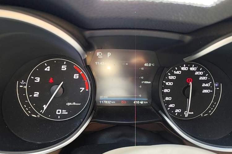 Used Alfa Romeo Stelvio 2017 2.0T 200HP Luxury Edition Instrument Cluster