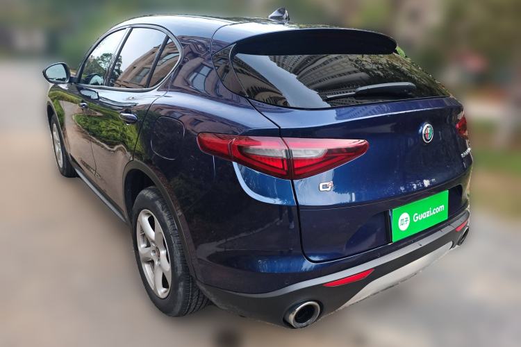 Used Alfa Romeo Stelvio 2017 2.0T 200HP Elite Edition Rear Left 45 Deg