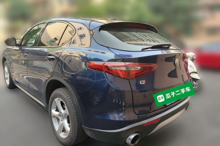 Used Alfa Romeo Stelvio 2017 2.0T 200HP Elite Edition Rear Left 45 Deg