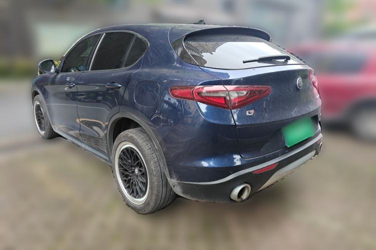 Used Alfa Romeo Stelvio 2017 2.0T 200HP Elite Edition Rear Left 45 Deg