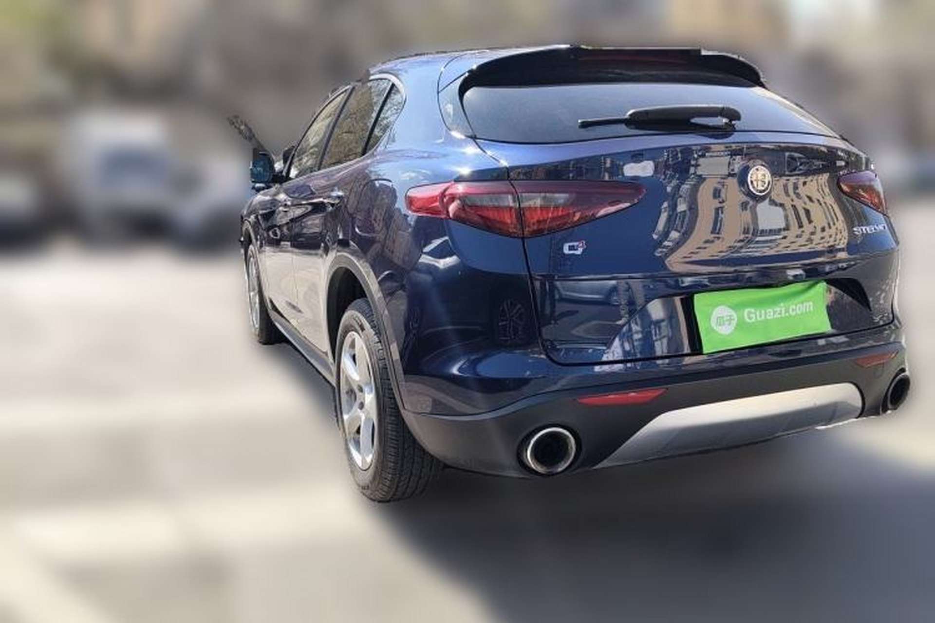 Used Alfa Romeo Stelvio 2017 2.0T 200HP Elite Edition Rear Left 45 Deg