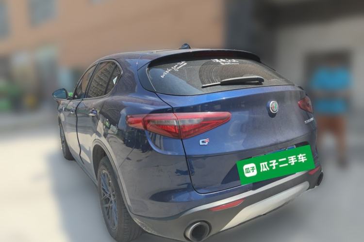Used Alfa Romeo Stelvio 2017 2.0T 200HP Elite Edition Rear Left 45 Deg