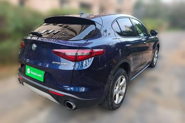 Used Alfa Romeo Stelvio 2017 2.0T 200HP Elite Edition Rear Right 45 Deg