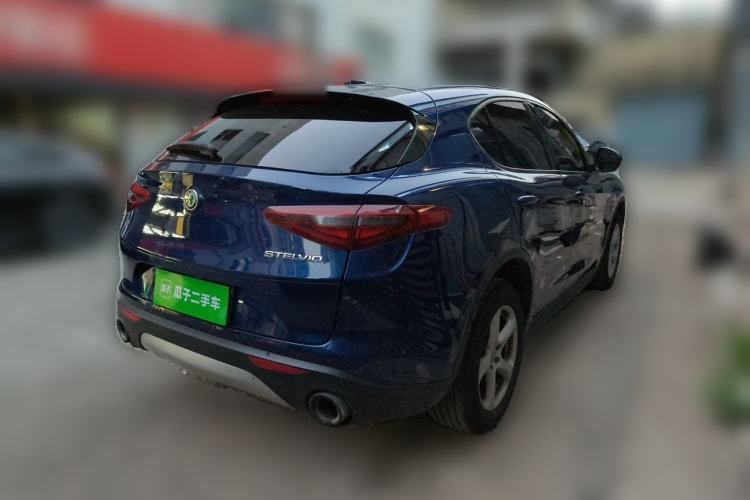 Used Alfa Romeo Stelvio 2017 2.0T 200HP Elite Edition Rear Right 45 Deg