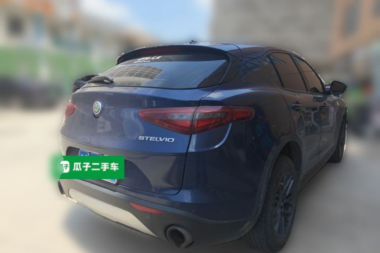 Used Alfa Romeo Stelvio 2017 2.0T 200HP Elite Edition Rear Right 45 Deg
