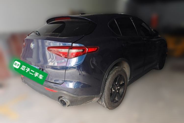 Used Alfa Romeo Stelvio 2017 2.0T 200HP Elite Edition Rear Right 45 Deg