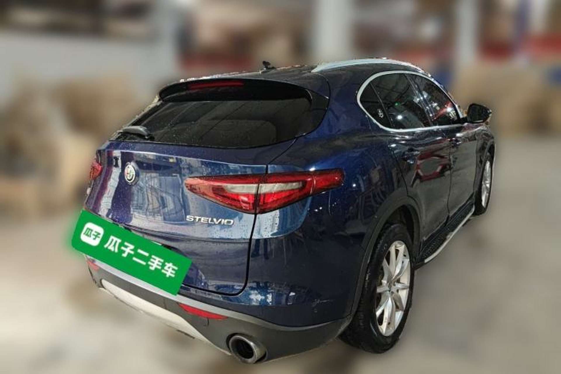 Used Alfa Romeo Stelvio 2017 2.0T 200HP Luxury Edition Rear Right 45 Deg