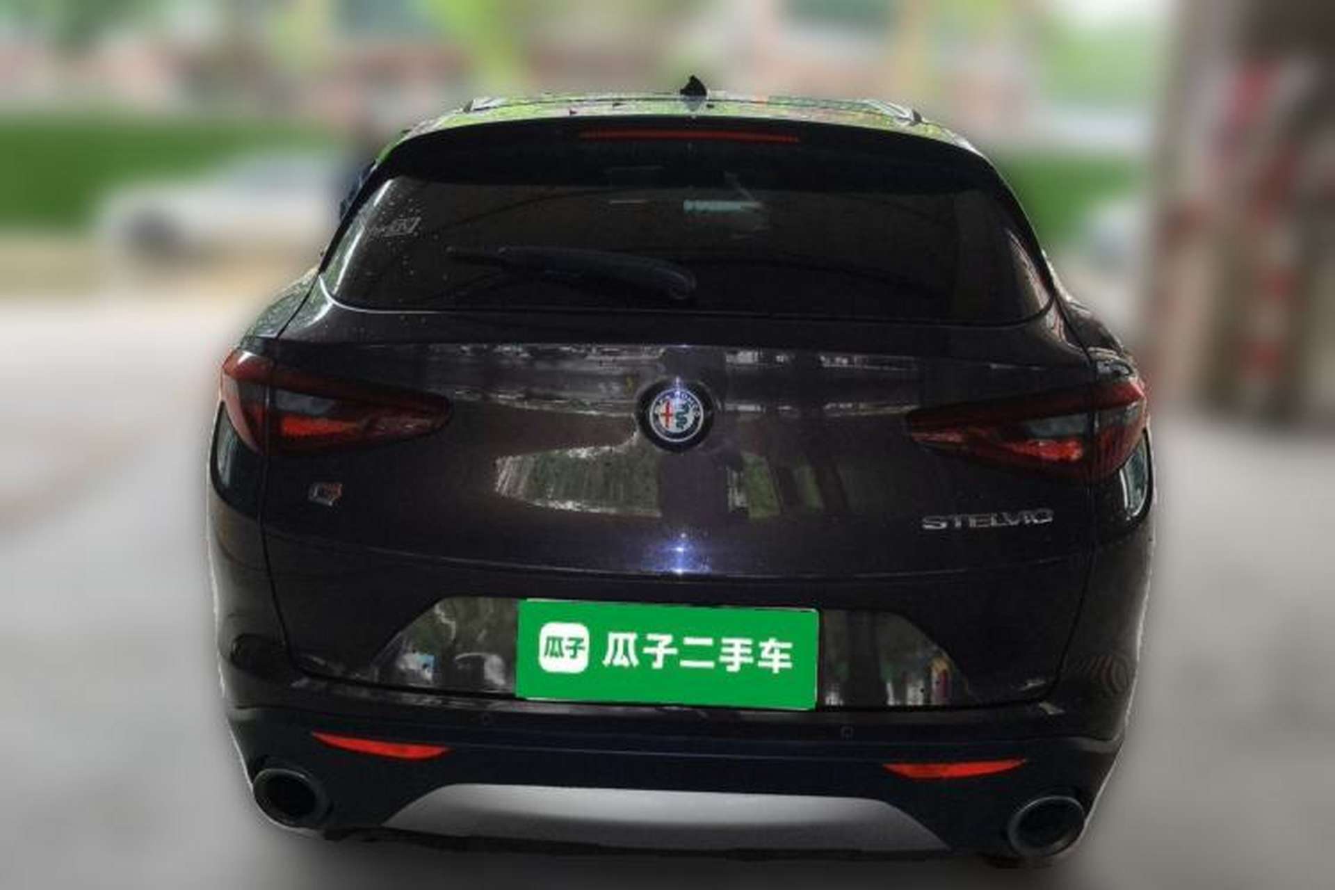 Used Alfa Romeo Stelvio 2017 2.0T 200HP Luxury Edition Rear
