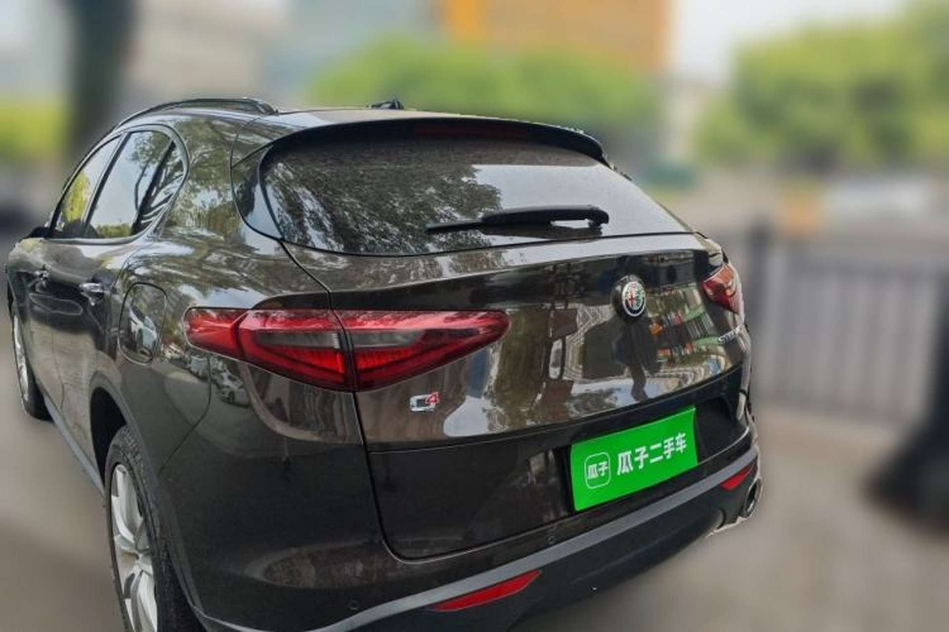 Used Alfa Romeo Stelvio 2017 2.0T 200HP Elite Edition Rear Left 45 Deg