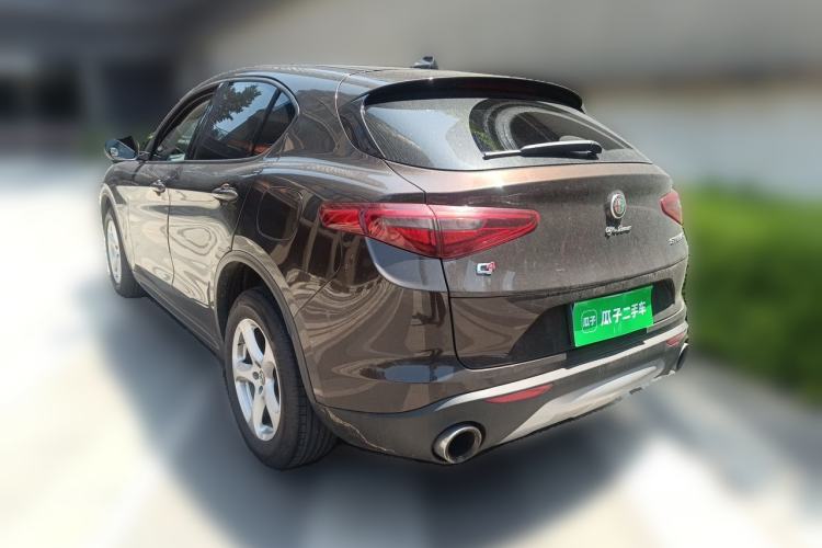 Used Alfa Romeo Stelvio 2017 2.0T 200HP Elite Edition Rear Left 45 Deg