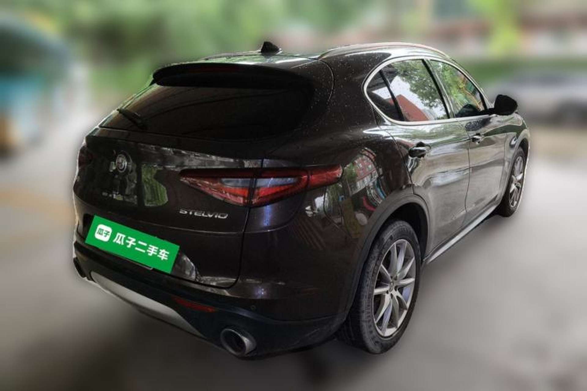 Used Alfa Romeo Stelvio 2017 2.0T 200HP Luxury Edition Rear Right 45 Deg