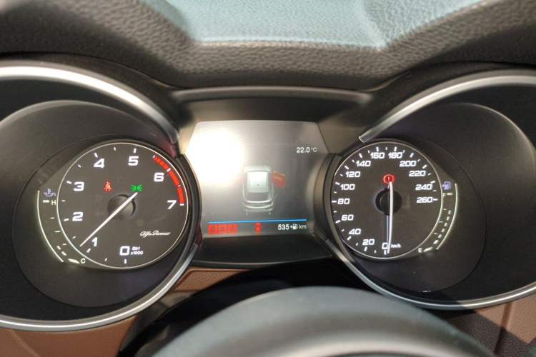 Used Alfa Romeo Stelvio 2017 2.0T 200HP Luxury Edition Instrument Cluster