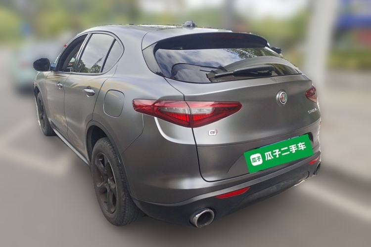 Used Alfa Romeo Stelvio 2017 2.0T 200HP Elite Edition Rear Left 45 Deg