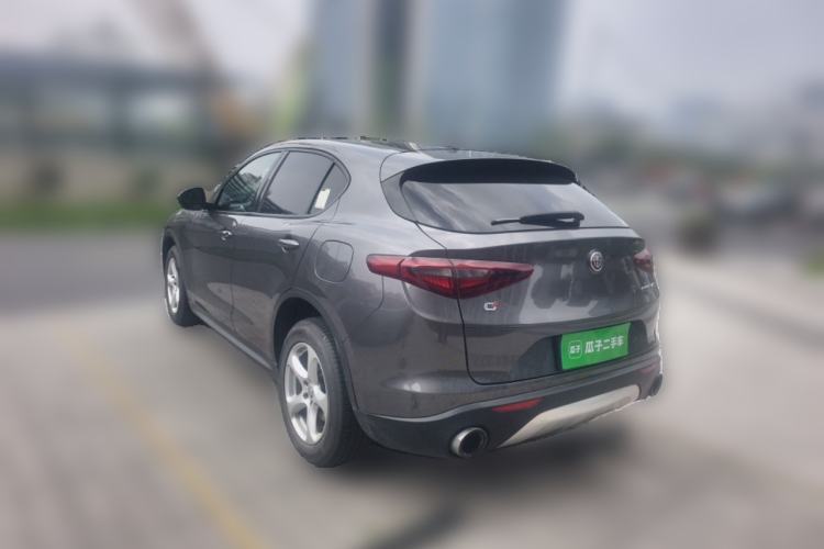 Used Alfa Romeo Stelvio 2017 2.0T 200HP Elite Edition Rear Left 45 Deg