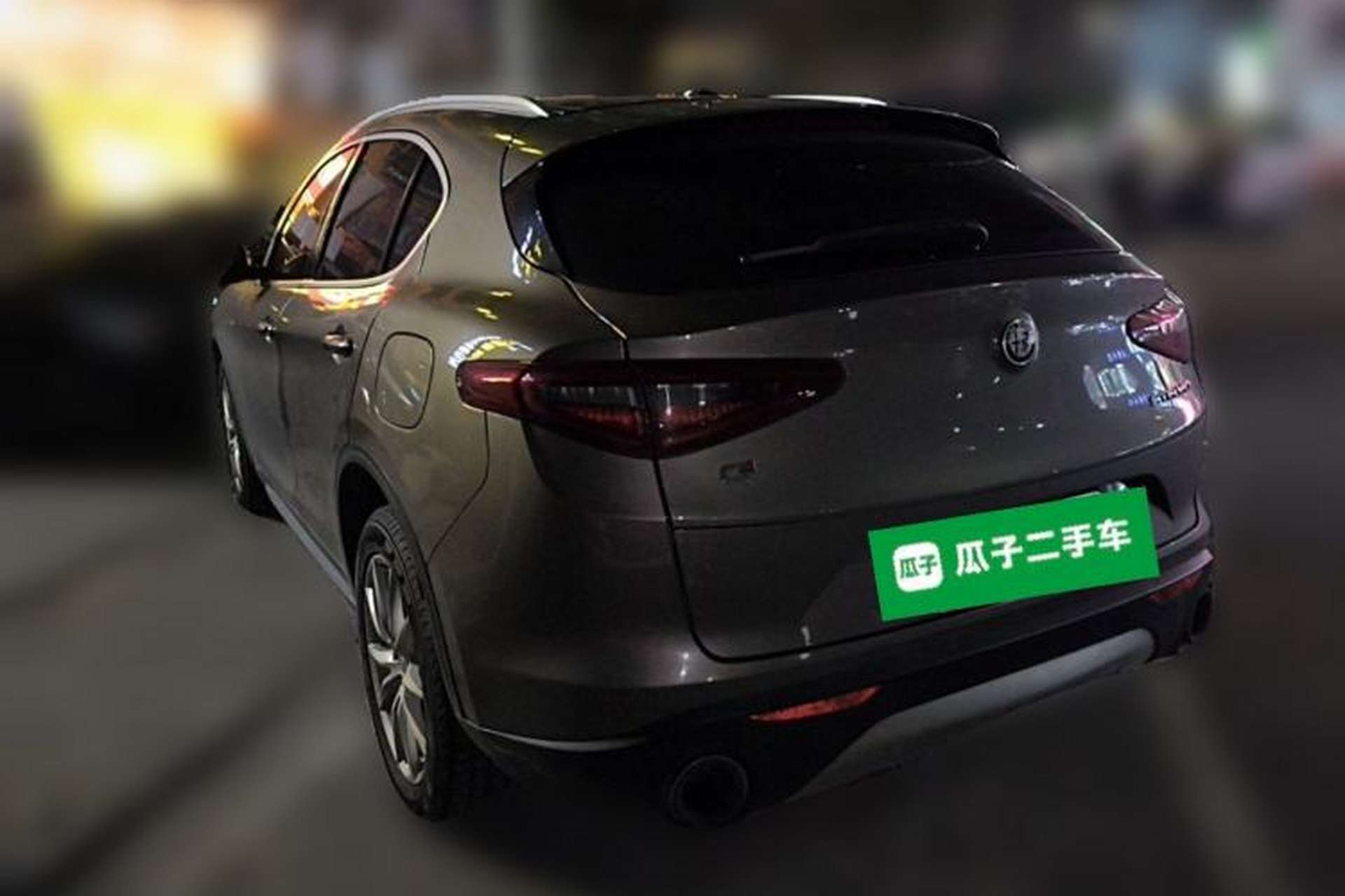 Used Alfa Romeo Stelvio 2017 2.0T 200HP Luxury Edition Rear Left 45 Deg