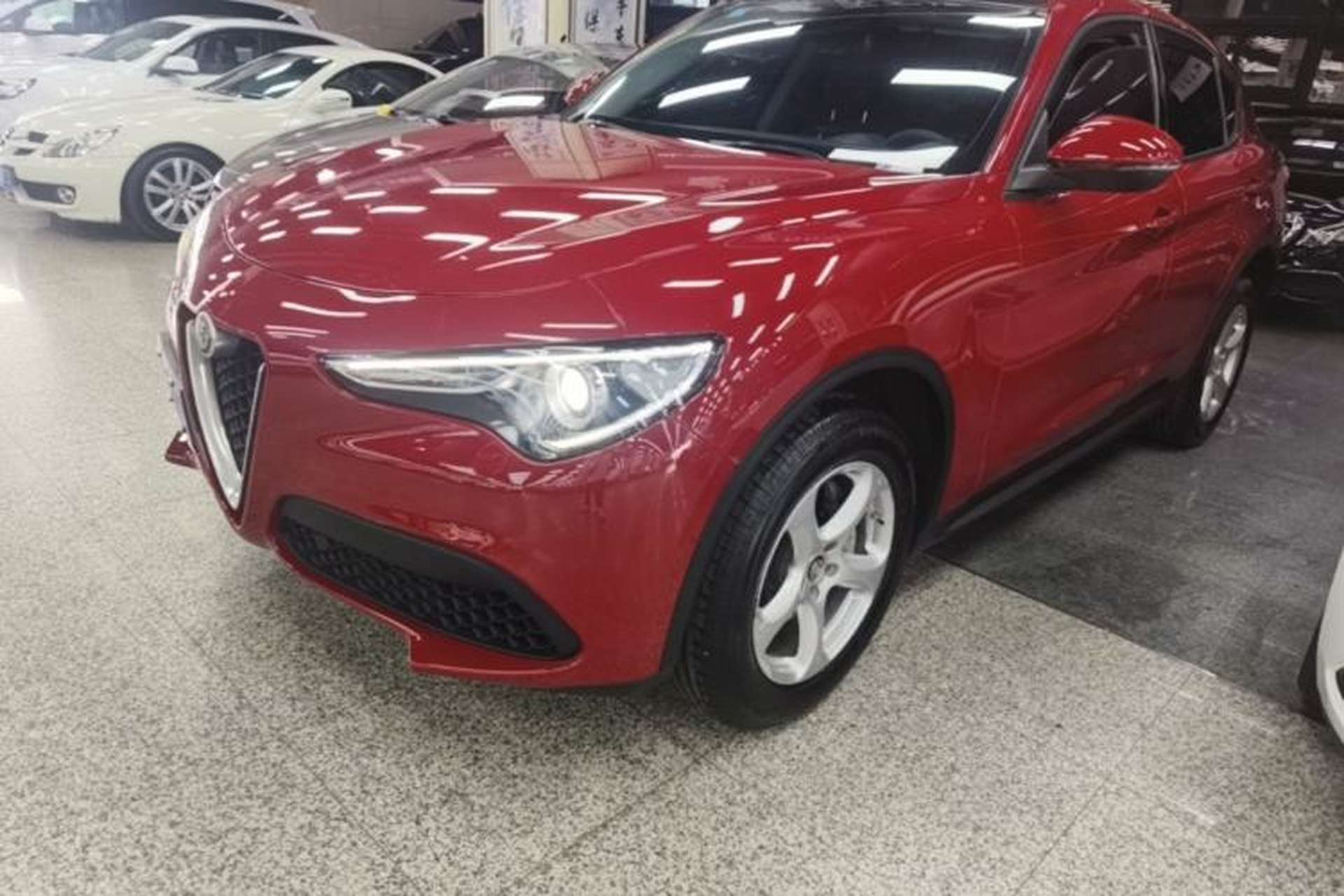 Used Alfa Romeo Stelvio 2017 2.0T 200HP Elite Edition Front Left 45 Deg